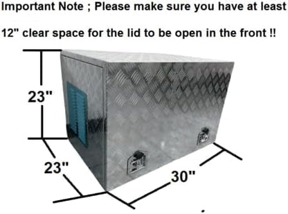 Aluminum Outdoor Organizer Box – Portable Storage Case 🧰🌿