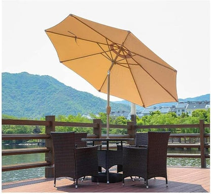 Outdoor Patio Parasol Umbrella – Adjustable Sun Shade ☂️🌞