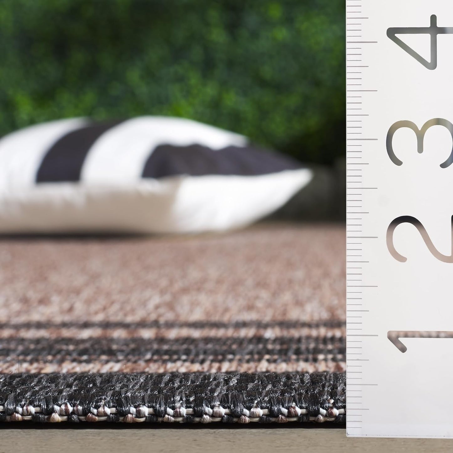 Outdoor Boho Area Rug 5x7 ft – Easy Clean Patio Carpet 🌿🏡