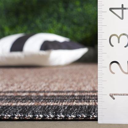 Outdoor Boho Area Rug 5x7 ft – Easy Clean Patio Carpet 🌿🏡