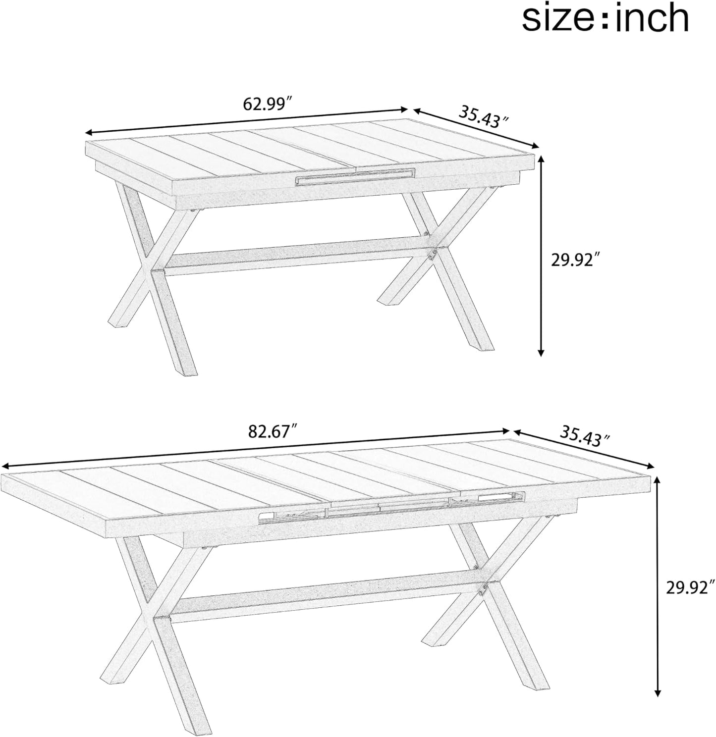 Outdoor Dining Table – Personalized Patio Furniture 🌿🍽️