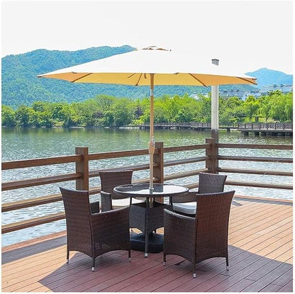 Outdoor Patio Parasol Umbrella – Adjustable Sun Shade ☂️🌞