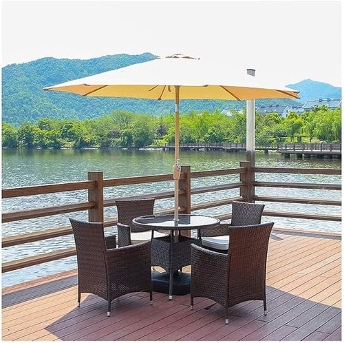 Outdoor Patio Parasol Umbrella – Adjustable Sun Shade ☂️🌞