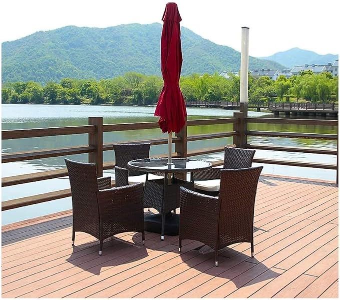 Outdoor Patio Parasol Umbrella – Adjustable Sun Shade ☂️🌞