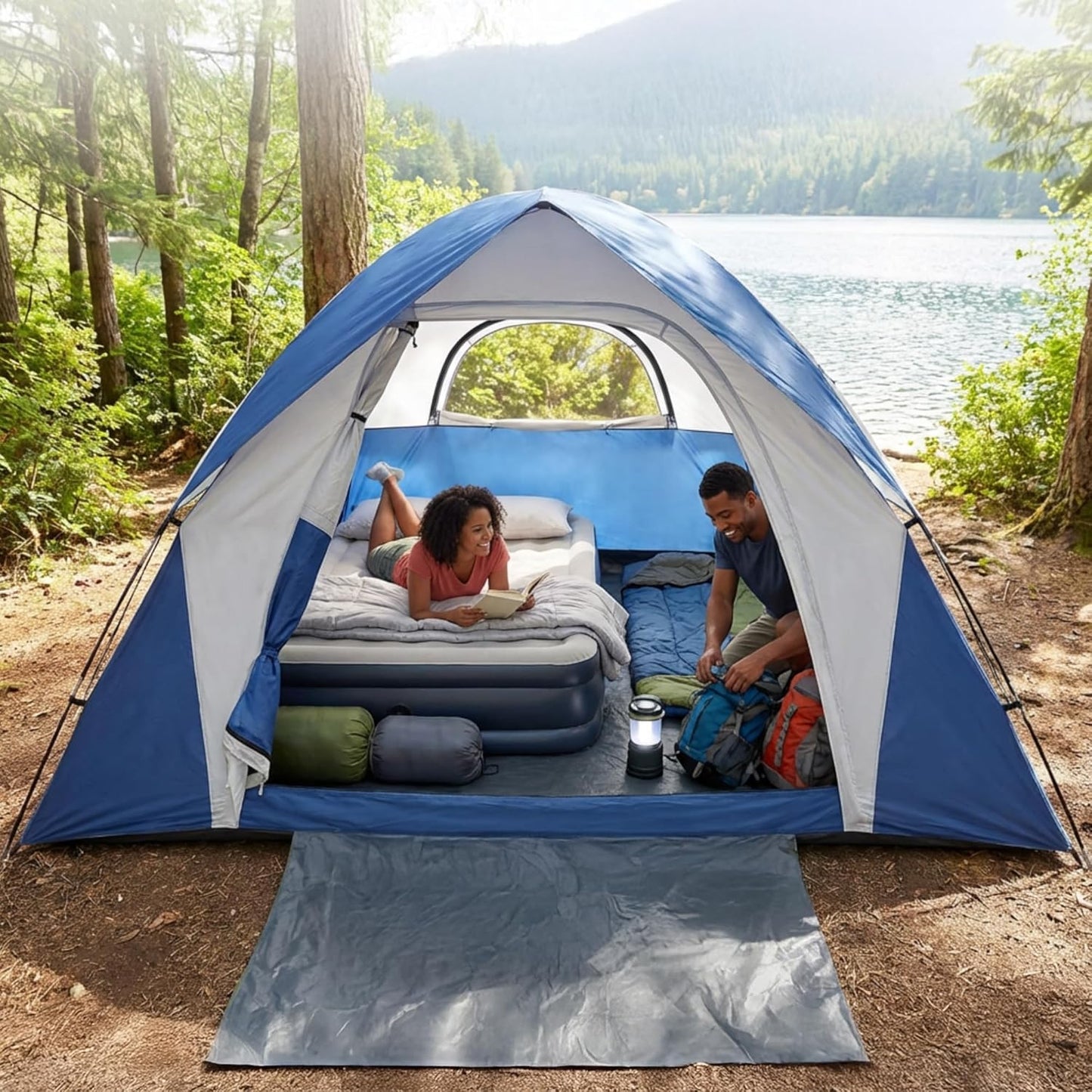 XL Camping Tent – 2 Person Waterproof Outdoor Tent 🏕️