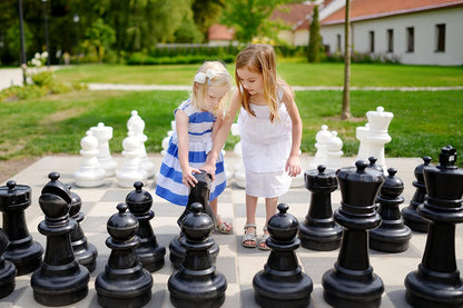 Giant Outdoor Chess Set – Lawn Game Premium Pieces ♟️🌿