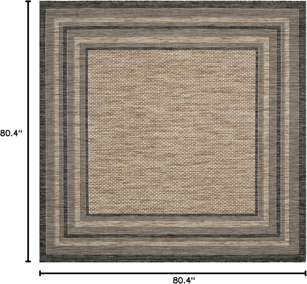 Outdoor Boho Area Rug 5x7 ft – Easy Clean Patio Carpet 🌿🏡