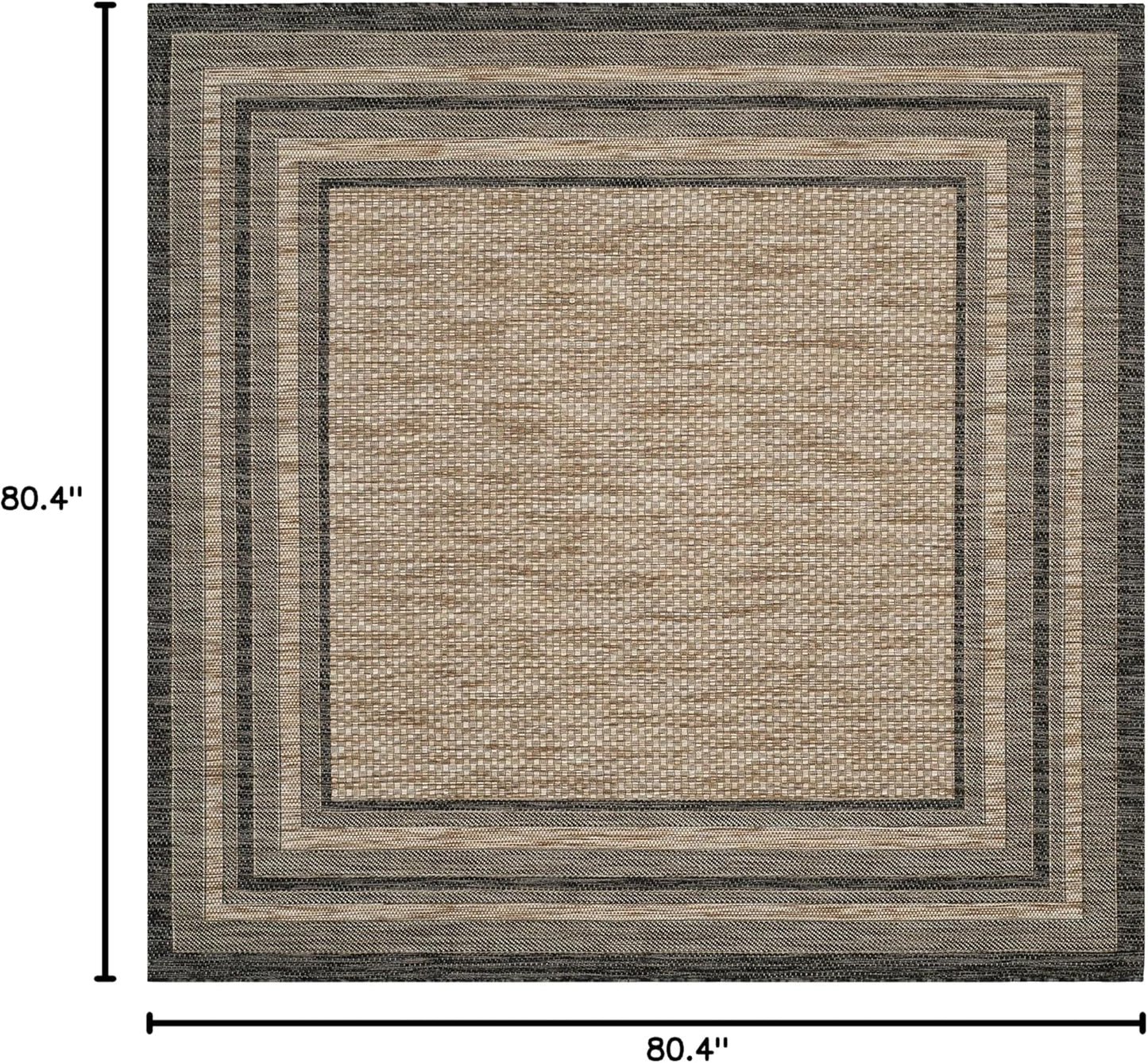 Outdoor Boho Area Rug 5x7 ft – Easy Clean Patio Carpet 🌿🏡