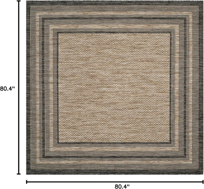 Outdoor Boho Area Rug 5x7 ft – Easy Clean Patio Carpet 🌿🏡