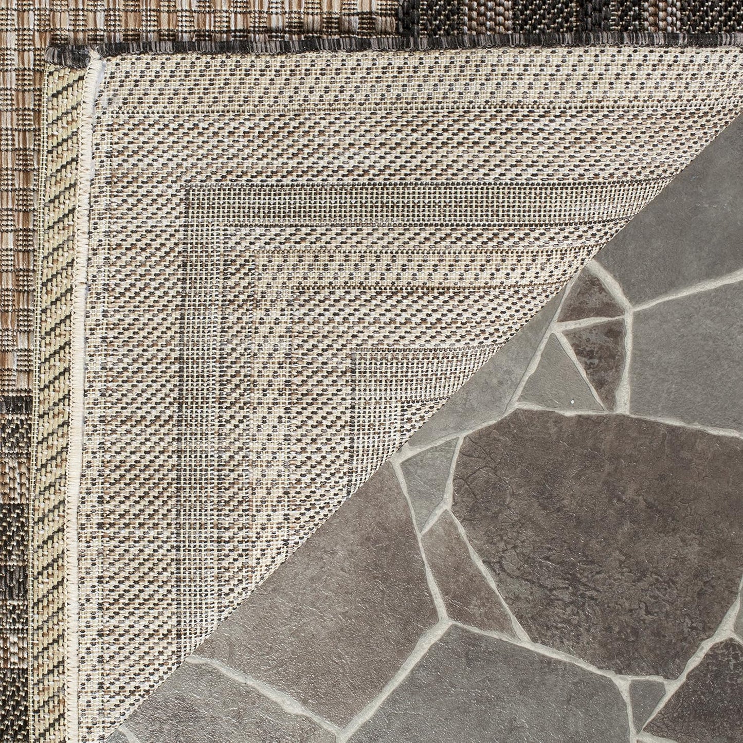 Outdoor Boho Area Rug 5x7 ft – Easy Clean Patio Carpet 🌿🏡