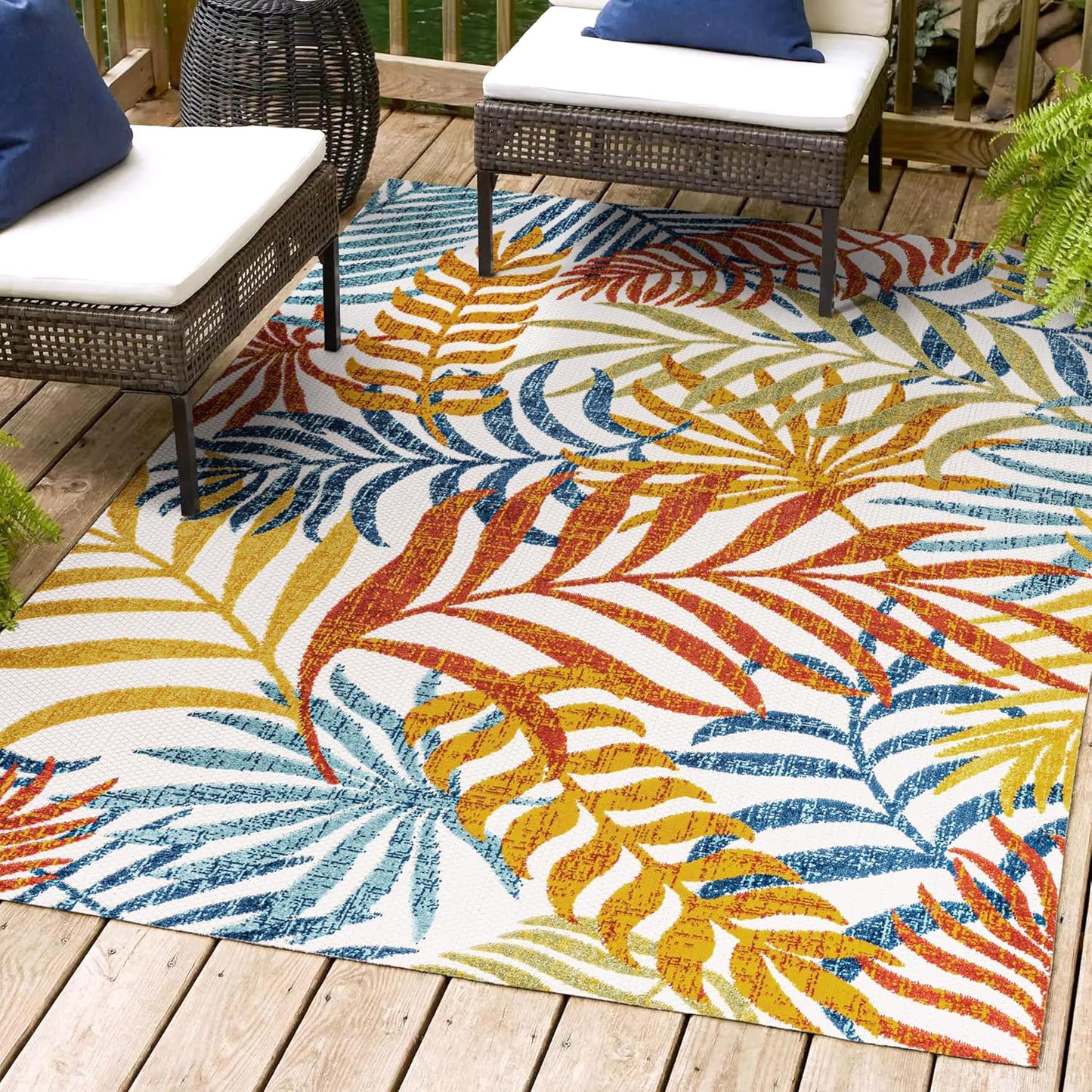 Bohemian Area Rug – Soft & Easy-Clean Home Carpet 🏡✨