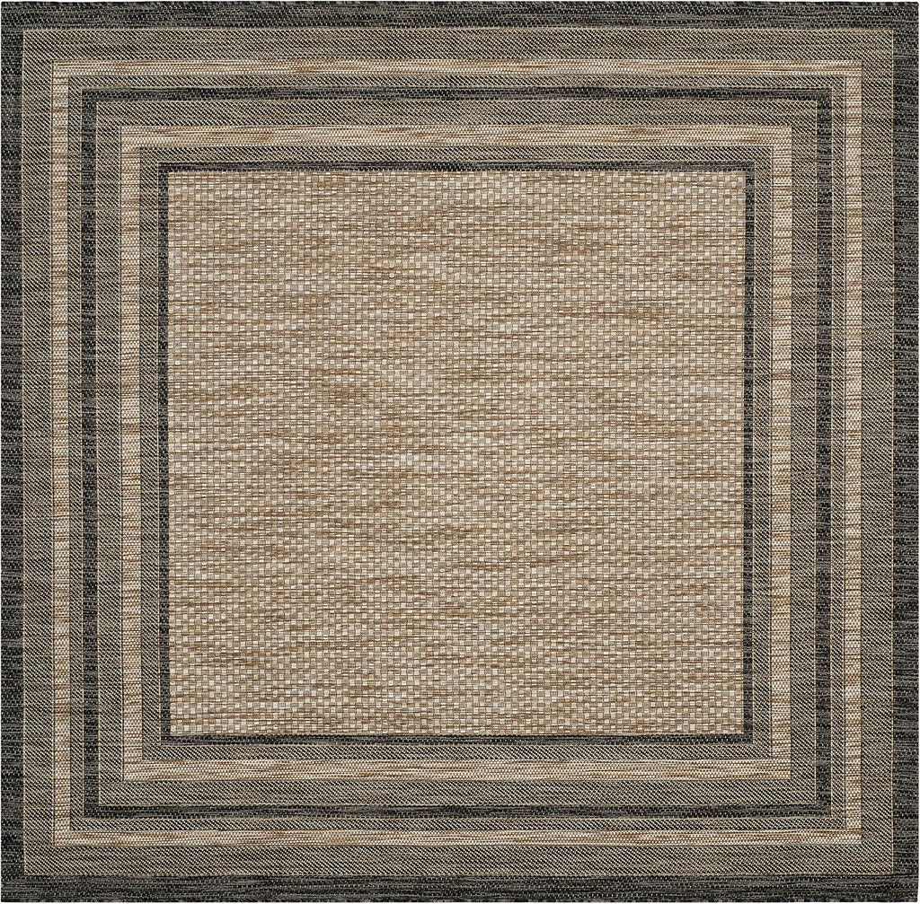 Outdoor Boho Area Rug 5x7 ft – Easy Clean Patio Carpet 🌿🏡