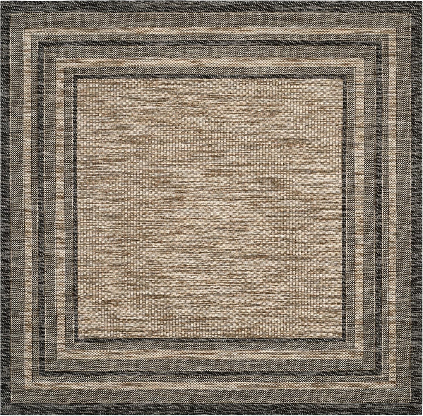 Outdoor Boho Area Rug 5x7 ft – Easy Clean Patio Carpet 🌿🏡