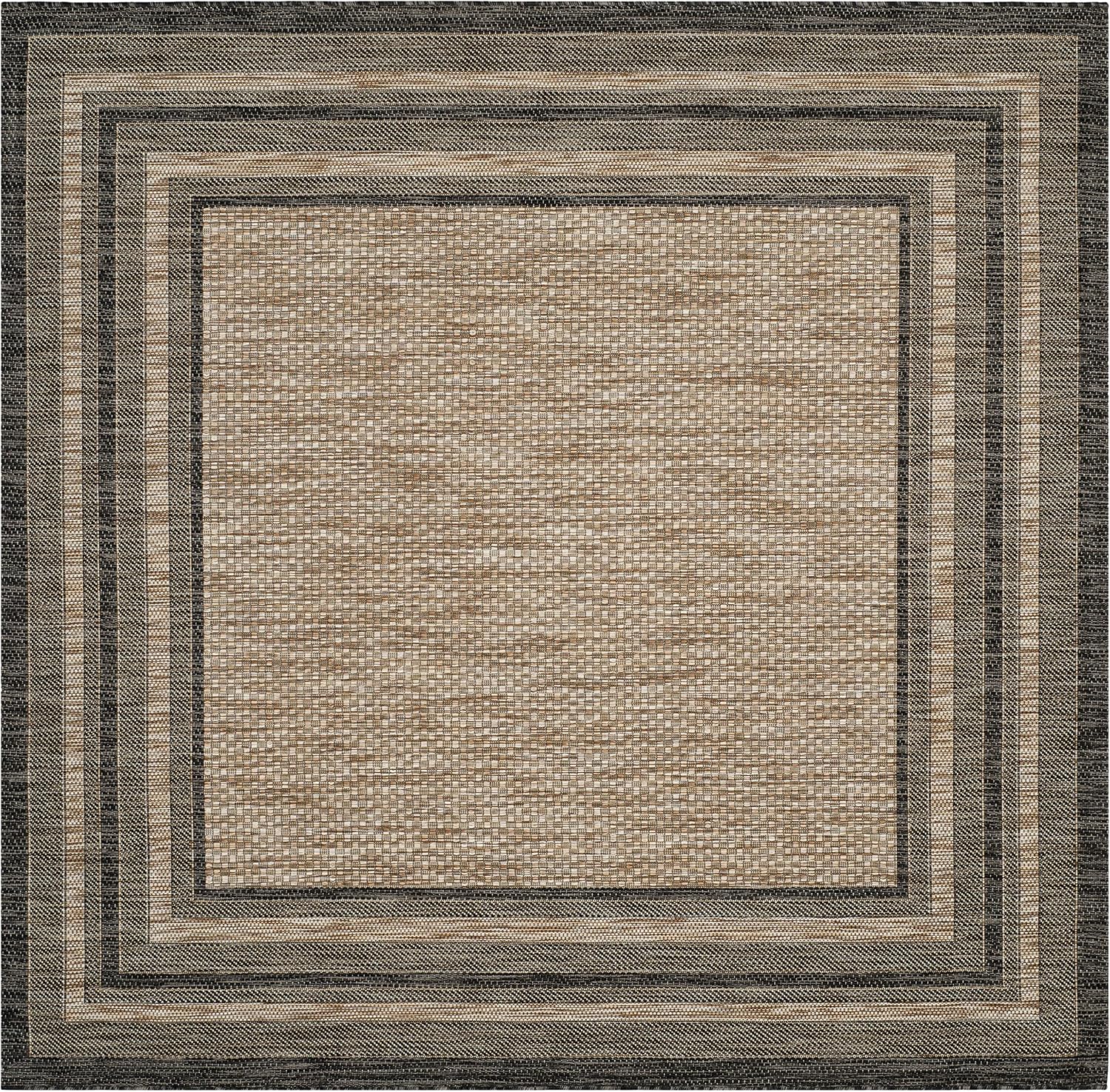 Outdoor Boho Area Rug 5x7 ft – Easy Clean Patio Carpet 🌿🏡