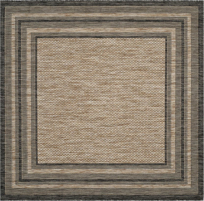 Outdoor Boho Area Rug 5x7 ft – Easy Clean Patio Carpet 🌿🏡